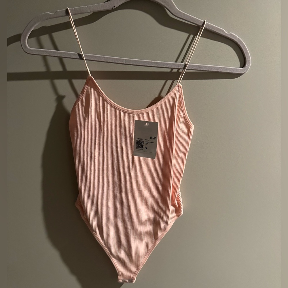 BNWT Small Blush Pink Bodysuit